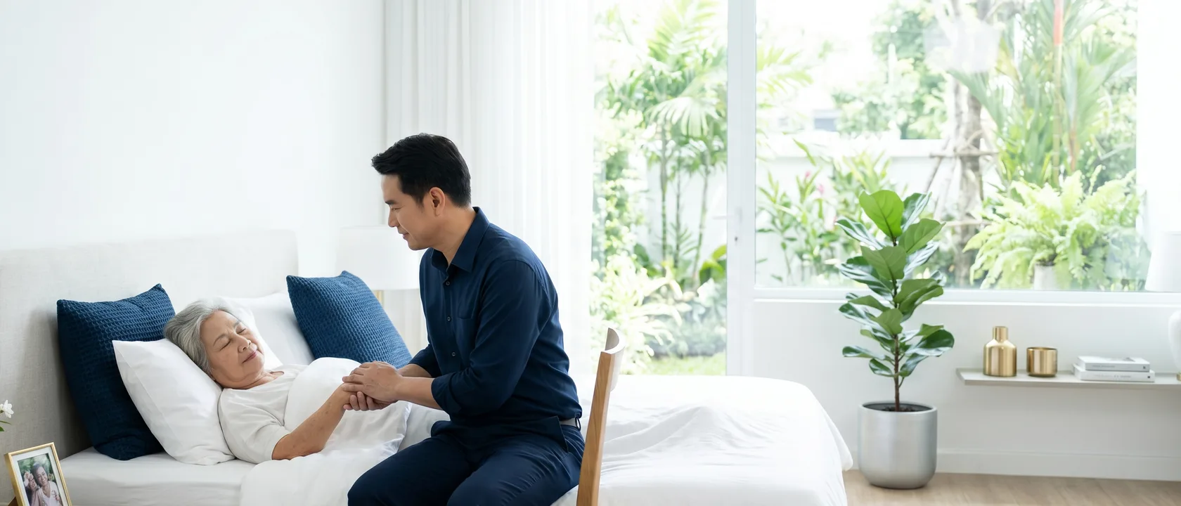 การดูแลแบบประคับประคองที่บ้าน ทำได้จริงและทำอย่างไร
